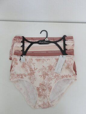 (#133) MARILYN MONROE 5-Pack Super Soft  Briefs Underwear Panties